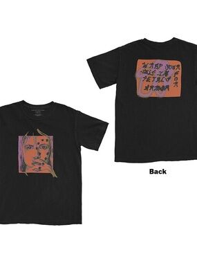 Hayley Williams "Petals Sketch" Graphic T-Shirt Size XL New Paramore